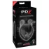 PDX Elite - penisvibrator - silikone - sort