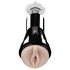 PDX Cock Compressor - sugende, vibrerende vagina onaniprodukt (sort)