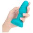 b-Vibe Rimming - roterende analkuglevibrator (turkis)