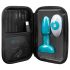 b-Vibe Rimming - roterende analkuglevibrator (turkis)