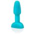b-Vibe Rimming - roterende analkuglevibrator (turkis)