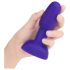 b-Vibe Rimming - Roterende Perler Analdildo (Lilla)