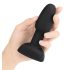 b-Vibe Rimming - Sort analvibrator med roterende perler