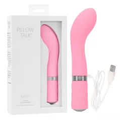 Pillow Talk Sassy - genopladelig G-punktsvibrator (pink)