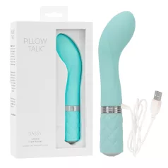 Pillow Talk Sassy - G-punkt vibrator - genopladelig - turkis