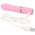 Pillow Talk Flirty - genopladelig stavvibrator (pink)