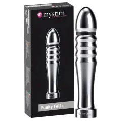 mystim Funky Fella - rillet elektro-dildo