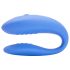 We-Vibe Match - vandtæt, genopladelig parvibrator (blå)