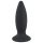 Black Velvet S - Genopladelig lille analvibrator for begyndere (sort)