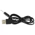 Black Velvets - anal vibrator med 5 kugler - genopladelig - sort