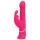 Happyrabbit - rabbitvibrator med stødfunktion og klitorisarm - genopladelig pink
