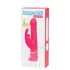 Happyrabbit - rabbitvibrator med stødfunktion og klitorisarm - genopladelig pink