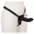 Double Thruster - strap-on dobbelt vibrator - sort