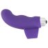 SMILE Finger - bølget silikone finger-vibrator (lilla)