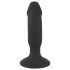 Black Velvet - opladeligt analvibrator til mænd (sort)