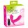SMILE Trusse - genopladelig, trådløs vibrator til fastgørelse (pink)