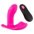 SMILE Trusse - genopladelig, trådløs vibrator til fastgørelse (pink)