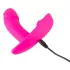 SMILE - trussevibrator - genopladelig, fjernbetjening - pink