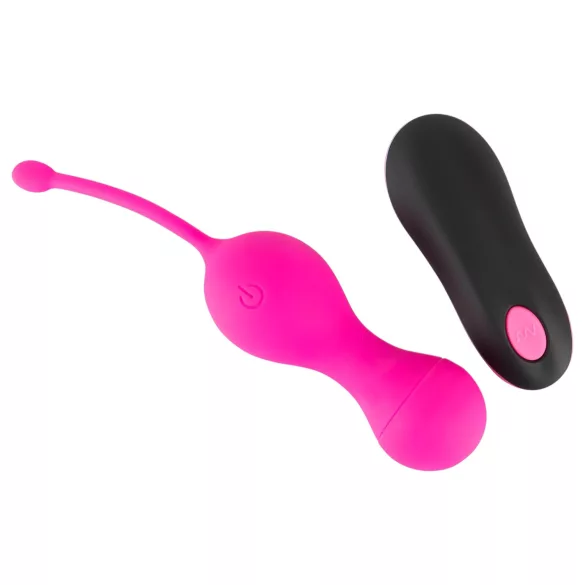 SMILE - Vibrerende æg - Genopladelig fjernbetjening - Pink