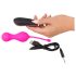 SMILE Love Balls - genopladelig, trådløs vibratoræg (pink)