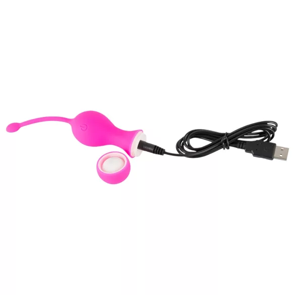 SMILE - Vibrerende æg - Genopladelig fjernbetjening - Pink