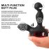 You2Toys Massager - roterende og opvarmende prostata vibrator (sort)