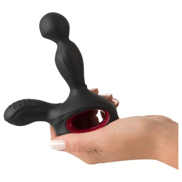You2Toys - prostatavibrator med rotation og varme - sort