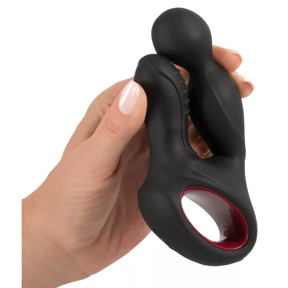 You2Toys - prostatavibrator med rotation og varme - sort