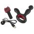 You2Toys Massager - roterende og opvarmende prostata vibrator (sort)