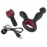 You2Toys - prostatavibrator med rotation og varme - sort