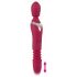 Javida Thrusting - 3i1 masserende vibrator (rød)