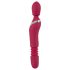 Javida Thrusting - 3i1 masserende vibrator (rød)