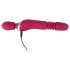 Javida Thrusting - 3i1 masserende vibrator (rød)