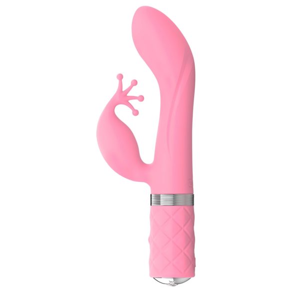 Pillow Talk Kinky - Genopladelig G-punkt vibrator med 2 motorer (pink)