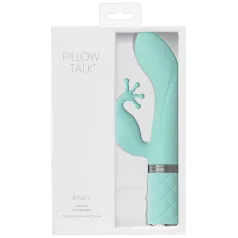   Pillow Talk Kinky - genopladelig, 2-motorers G-punkt vibrator (turkis)