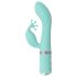 Pillow Talk Kinky - Genopladelig G-punktsvibrator med 2 motorer (turkis)