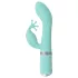 Pillow Talk Kinky - genopladelig G-punktsvibrator med 2 motorer (turkis)
