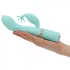 Pillow Talk Kinky - genopladelig G-punktsvibrator med 2 motorer (turkis)