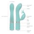 Pillow Talk Kinky - Genopladelig G-punktsvibrator med 2 motorer (turkis)