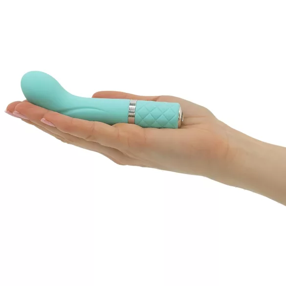 Pillow Talk Racy - G-punktsvibrator smal genopladelig turkis