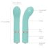 Pillow Talk Racy - Genopladelig, slank G-punktsvibrator (turkis)