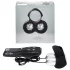 HOT Octopuss JETT - penishoved vibrator med 2 motorer - sort