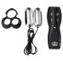 HOT Octopuss JETT - 2-motors glansvibrator (sort)