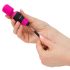 PalmPower Pocket Wand - Mini vibrator (pink-svart)