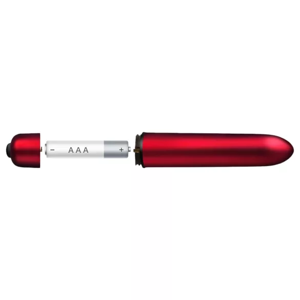 Scarlet Velvet - mini vibrator - 10 vibrationsmønstre - rød