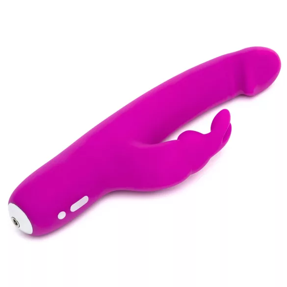 Happyrabbit - slank rabbit vibrator med klitorisarm - genopladelig