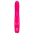 Happyrabbit - rabbitvibrator med buet skaft og klitorisarm - vandtæt - pink