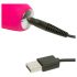 Happyrabbit Curve Slim - vandtæt klitorisvibrator med arm (pink)
