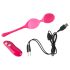 SMILE Love Balls - Radiostyret vibrationsæg - 82g (pink)
