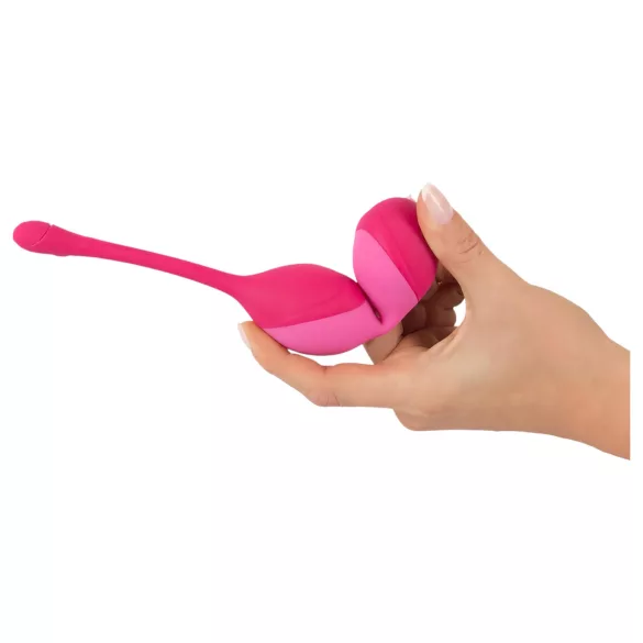 SMILE - fjernbetjent vibratoræg - 82g - pink